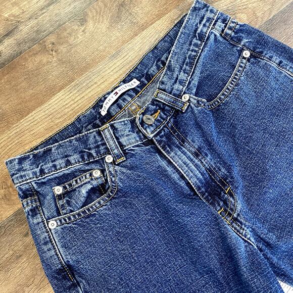 Y2K Tommy Hilfiger Women's Perfect T Straight Leg Jean 6 - Picture 10 of 14